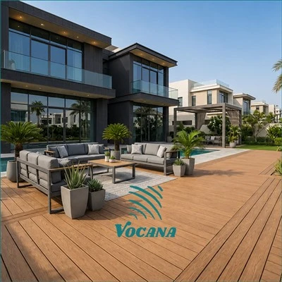 Decking Komposit Untuk Teres Komersial Asia Tenggara