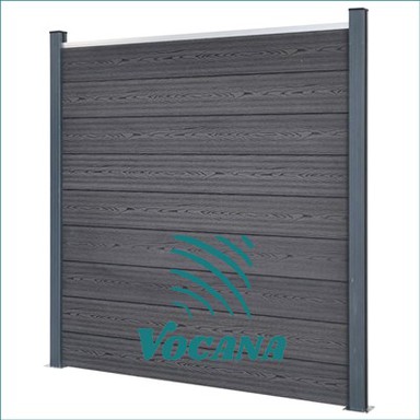 Pagar privasi wpc kayu praktikal